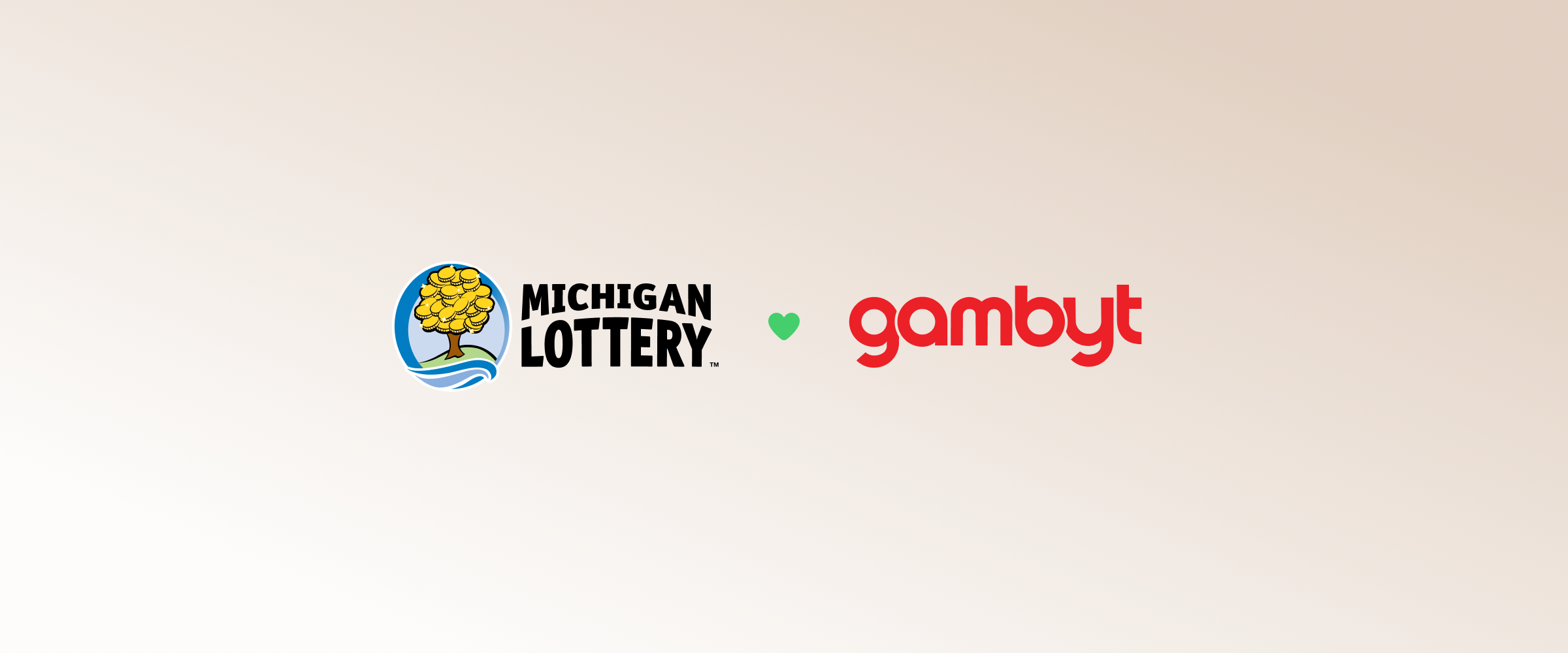 Michigan Lottery and Gambyt logos.